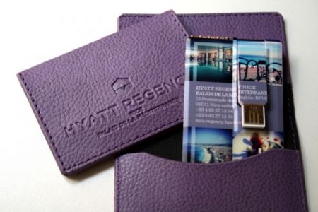 USB Key pouch / Loyalty program card holder